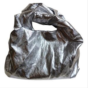 A.L.C. Silver Clutch